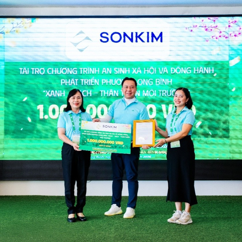 SonKim Group đồng hành cùng giải Golf Long Bình Open lần thứ I năm 2026                                  